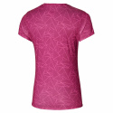 MIZUNO Core Graphic Tee / Pink Peacock /