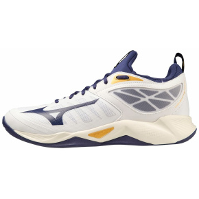 MIZUNO WAVE DIMENSION / White/BlueRibbon/MP Gold /