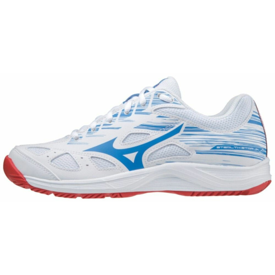 MIZUNO STEALTH STAR JUNIOR / WHITE / FIERY RED / FRENCH BLUE /