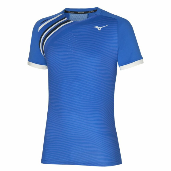 MIZUNO Shadow Graphic Tee / Nebulas Blue /