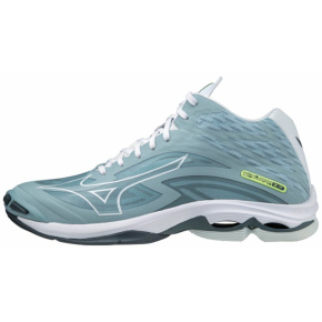 MIZUNO WAVE LIGHTNING Z7 MID / Stone Blue/White/Neo Lime /