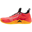 MIZUNO WAVE MOMENTUM 3 / Radiant Red/White/Carrot Curl /