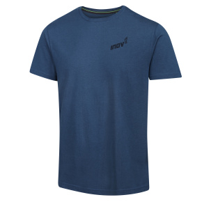 INOV8 GRAPHIC TEE "FORGED" M navy