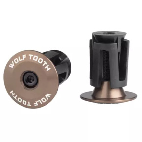 WOLF TOOTH koncovky BARPLUG aluminium/espresso