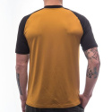 FT MEN'S HORIZON SHORT SLEEVE TEE GOLDEN/BLACK velikost