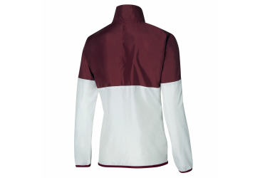 MIZUNO Printed Jacket/Cabernet/White