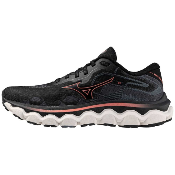 MIZUNO WAVE HORIZON 7 / Black/Dubarry/Nimbus Cloud /