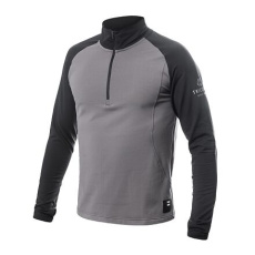 SENSOR COOLMAX THERMO pánská mikina zip steel gray/černá velikost XXL