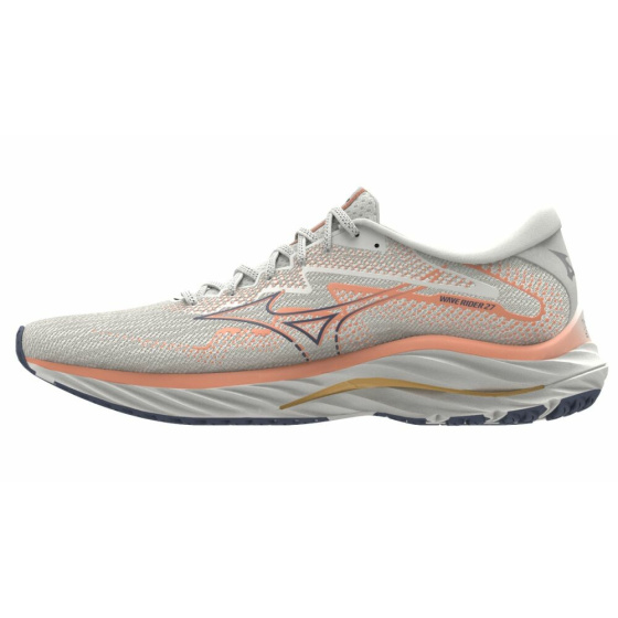 MIZUNO WAVE RIDER 27 / sWhite/NBlue/CoralReef /