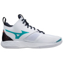 MIZUNO WAVE MOMENTUM 2 MID / WHITE / LEGION BLUE / CERAMIC /