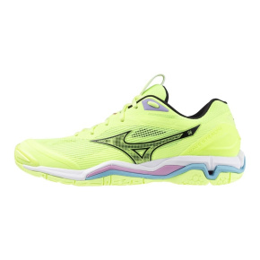 MIZUNO WAVE STEALTH 6 / MIZUNO Neo Lime/Black/Splish Splash /