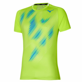 MIZUNO Shadow Graphic Tee/Emerald Blue