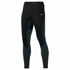 MIZUNO Merino WoolLongTight / Black/Surf Blue /