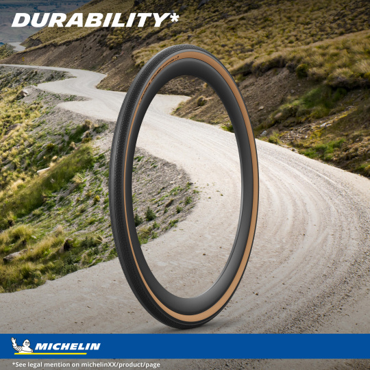 MICHELIN PLÁŠŤ POWER ADVENTURE BLACK V2 700X48C COMPETITION LINE KEVLAR GUM-X TS TLR (322477)