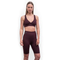 SENSOR INFINITY ECO dámské legíny biker shorts port red velikost