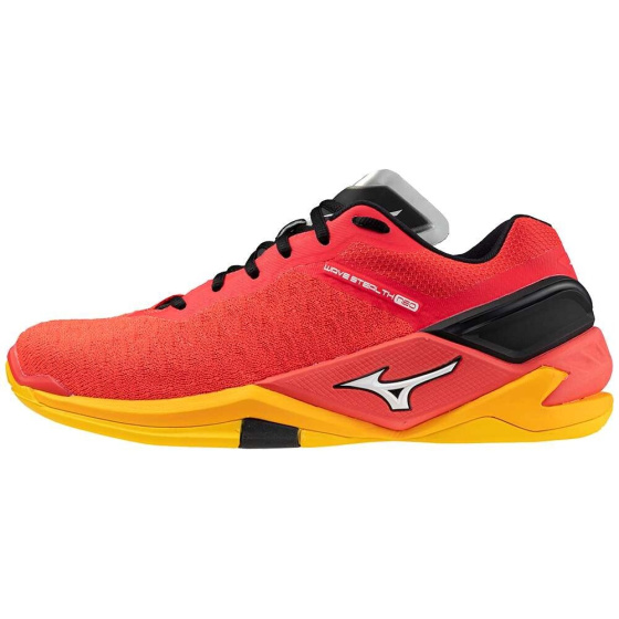 MIZUNO WAVE STEALTH NEO / Radiant Red/White/Carrot Curl /