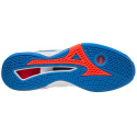 MIZUNO WAVE STEALTH NEO / WHITE / IGNITION RED / FRENCH BLUE /