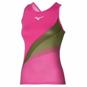 MIZUNO Release Printed Tank / Pink Glo /