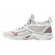 MIZUNO WAVE DIMENSION MID  / White  / Rose / Snow White  / 44.5/10.0