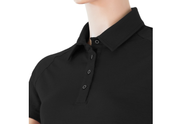 SENSOR MERINO ACTIVE polo dámské triko kr.rukáv černá velikost