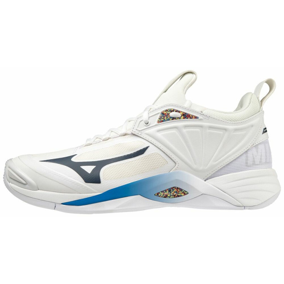 MIZUNO WAVE MOMENTUM 2 / Undyed White  / Spellbound / Peace Blue  /