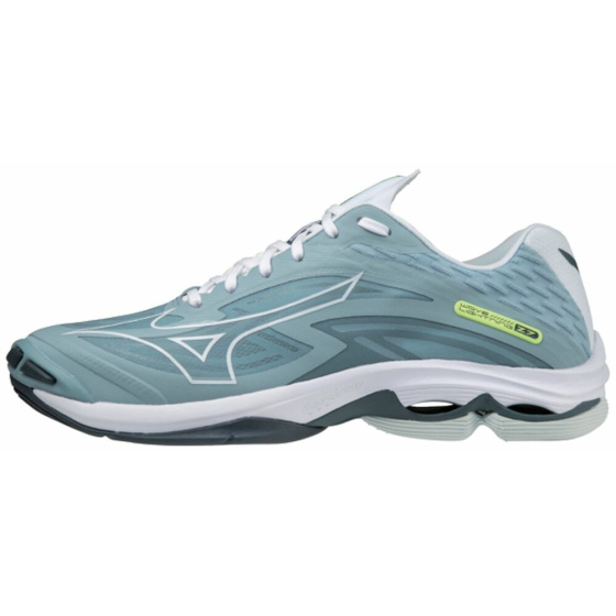 MIZUNO WAVE LIGHTNING Z7 / Stone Blue/White/Neo Lime /