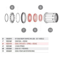 MAVIC KIT ID360 ROAD 2 RATCHETS + SPRING + GREASE (V2251701)