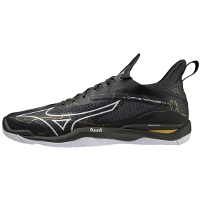 MIZUNO WAVE MIRAGE 4/BlkOyster/Wht/MPGold