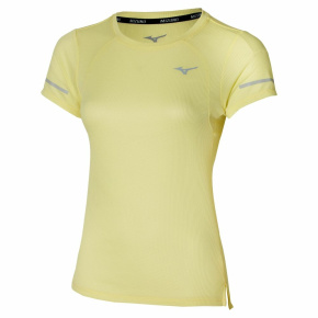 MIZUNO DryAeroFlow Tee / Pale Lime Yellow /