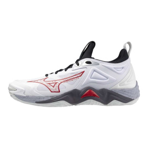 MIZUNO WAVE MOMENTUM 3 / White/Salsa/Black /