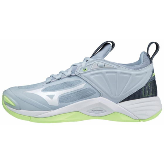 MIZUNO WAVE MOMENTUM 2 / Heather/White/Neo Lime /