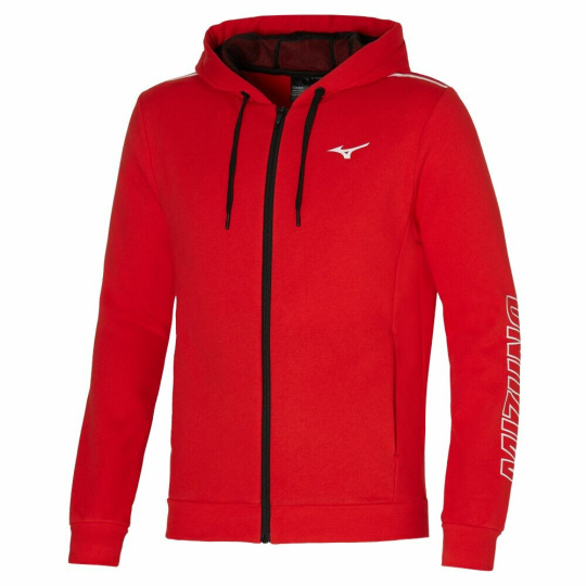 MIZUNO Mizuno Sweat Jacket / Fiery Red / S