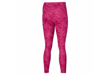 MIZUNO 7/8 Printed Tight / Pink Peacock /