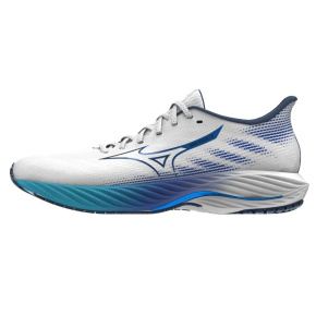 MIZUNO WAVE RIDER 28 / White/Estate Blue/Mugen Blue /