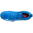 MIZUNO WAVE MOMENTUM 2 / FRENCH BLUE / WHITE / IGNITION RED /