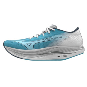 MIZUNO WAVE REBELLION FLASH 2 / River Blue/Blue Wing Teal/White /