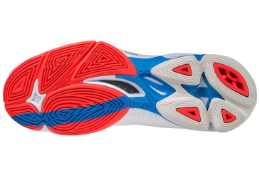 MIZUNO WAVE LIGHTNING Z6 / WHITE / IGNITION RED / FRENCH BLUE /