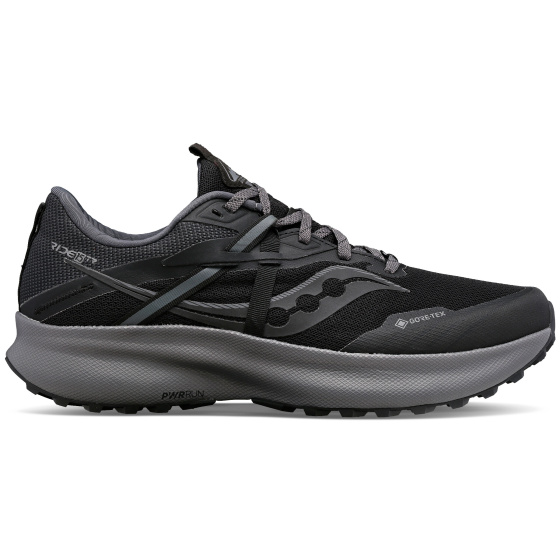 pánská obuv saucony S20799-10 RIDE 15 TR GTX  BLACK/CHARCOAL 40,5