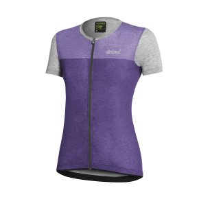 DOTOUT DÁMSKÝ DRES GLORY VIOLET-MELANGE LIGHT GREY (A23W230453)