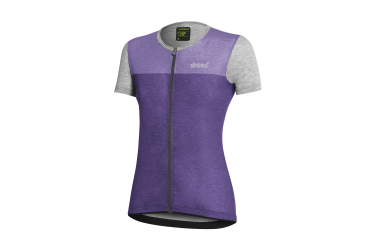 DOTOUT DÁMSKÝ DRES GLORY VIOLET-MELANGE LIGHT GREY (A23W230453)