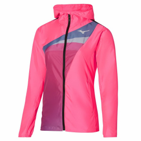 MIZUNO Release Hooded Jacke / High-Vis Pink /