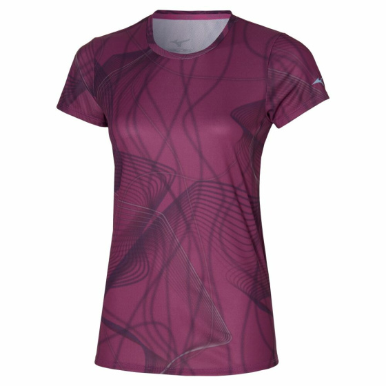 MIZUNO Graphic Tee / Magenta Haze /