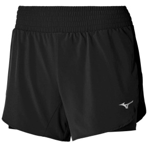 MIZUNO 2in1 4.5 Short / Black /