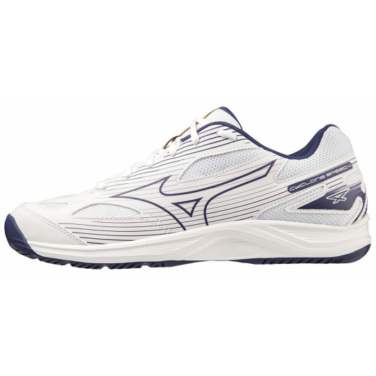 MIZUNO CYCLONE SPEED 4 / White/BlueRibbon/MP Gold / 51.0/15.0