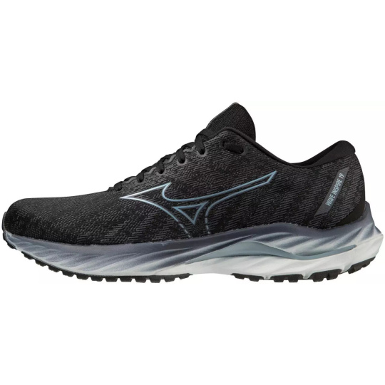 MIZUNO WAVE INSPIRE 19 /Blk/GRidge/IllusionBlue/50