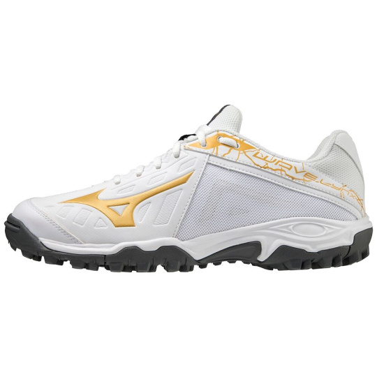 MIZUNO WAVE LYNX/Wht/MPGold/IronGate