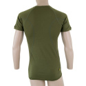 SENSOR MERINO ACTIVE pánské triko kr.rukáv safari green velikost