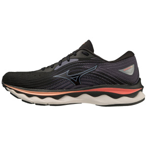 MIZUNO WAVE SKY 6 / Black / Quicksilver / Hot Coral /