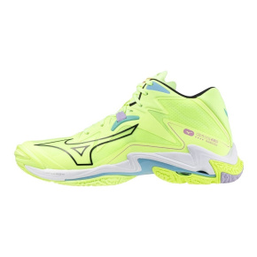 MIZUNO WAVE LIGHTNING Z8 MID / MIZUNO Neo Lime/Black/Splish Splash /