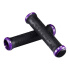 LIV SUPERA DOUBLE LOCK-ON GRIP BLACK/PURPLE